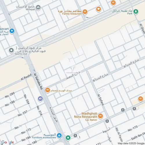 أرض 600 متر مربع جنوبية على شارع 30م المونسية، شرق الرياض، الرياض