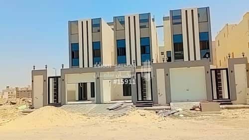 فيلا 228.58 متر مربع شمالية على شارع 24م ضاحية الملك فهد، الدمام