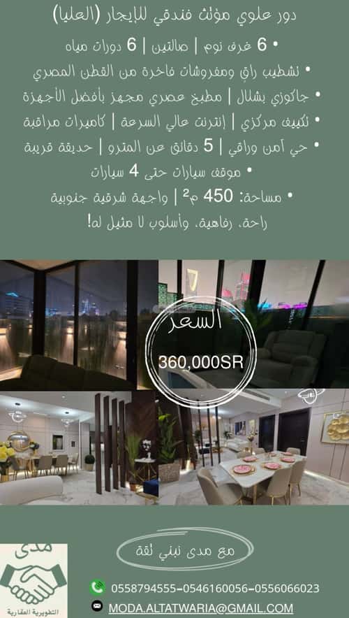 Villa 345 SQM Facing South with 6 Bedrooms Al-Olaya, Central Riyadh, Riyadh
