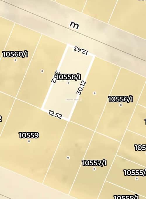 Land 375 SQM Facing North on 15m Width Street Dahiat Namar, West Riyadh, Riyadh