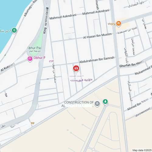 أرض 450 متر مربع شرقية على شارع 10م أبحر الجنوبية، شمال جدة، جدة