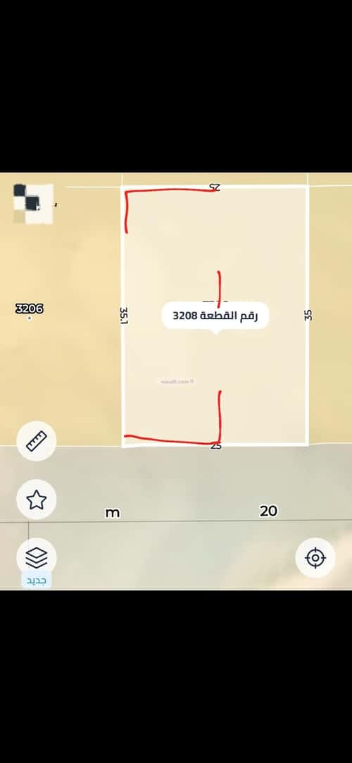 أرض 875 متر مربع جنوبية على شارع 20م الخير، شمال الرياض، الرياض