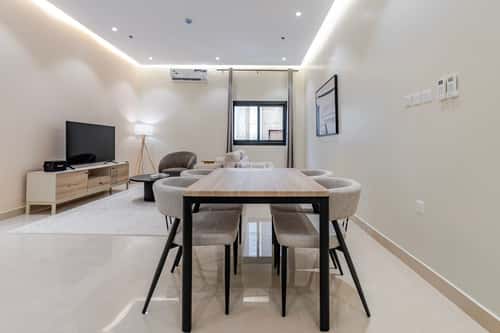 شقة بغرفتين السليمانية، وسط الرياض، الرياض