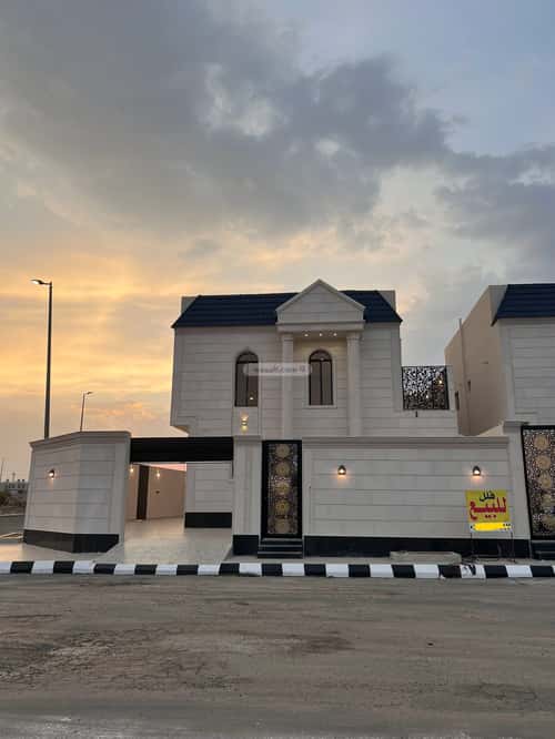 Villa 384.93 SQM Facing South East on 50m Width Street Al Rahbah, Alttayif