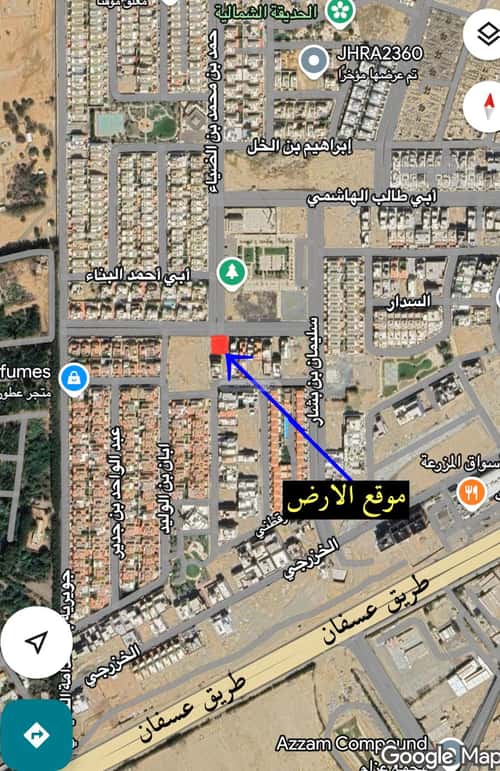 أرض 450 متر مربع شمالية على شارع 25م الرياض، شمال جدة، جدة