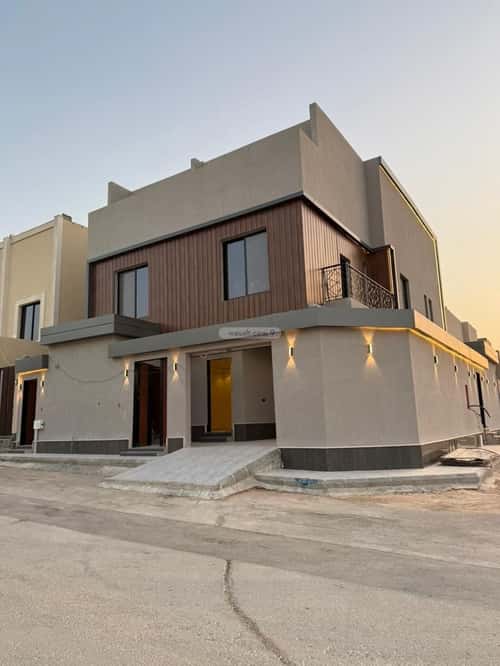 Villa 310.5 SQM Facing East on 20m Width Street Ar-Rimal, East Riyadh, Riyadh