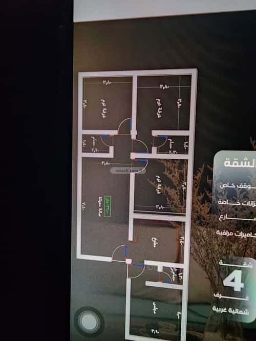 شقة ب 4 غرف النزهة، شمال جدة، جدة