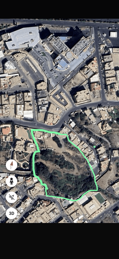 أرض 12054.38 متر مربع ثلاثة شوارع على شارع 12م المفتاحة، أبها