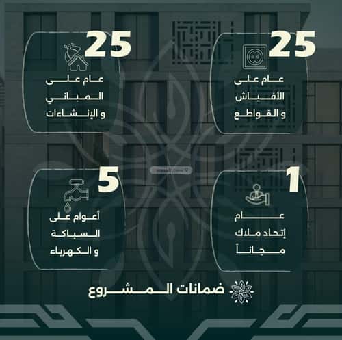 شقة 524 متر مربع ب 4 غرف الروضة، شمال جدة، جدة