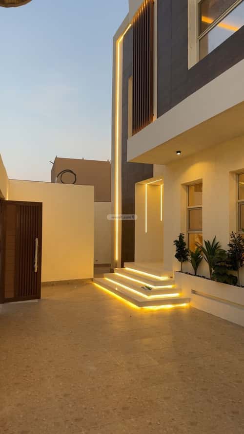 فيلا 375 متر مربع مع شقة واجهة شمالية الزمرد، شمال جدة، جدة