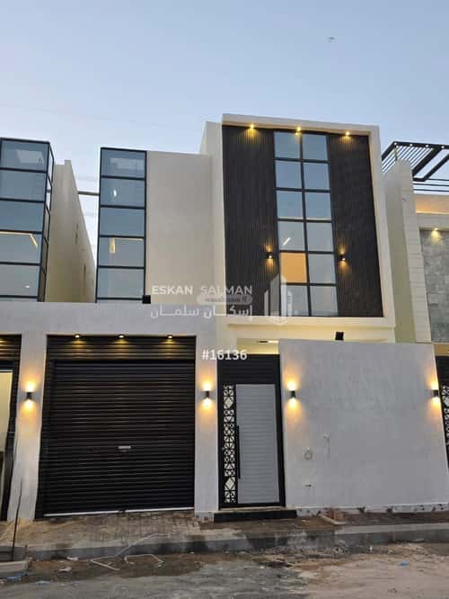 Villa 300 SQM Facing South on 15m Width Street Al Rahmanyah, East Jeddah, Jeddah