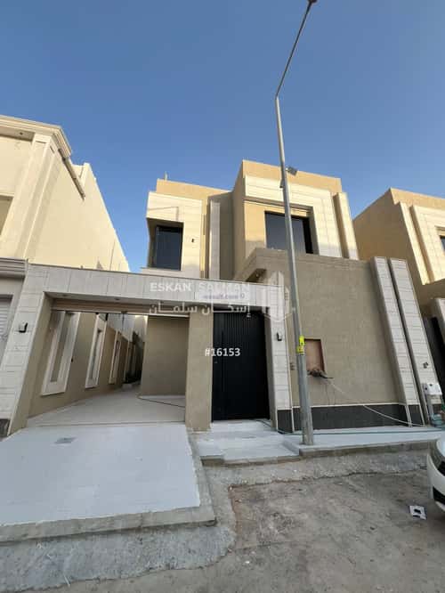 Villa 384.24 SQM Facing East on 15m Width Street Al-Janadriyah, East Riyadh, Riyadh