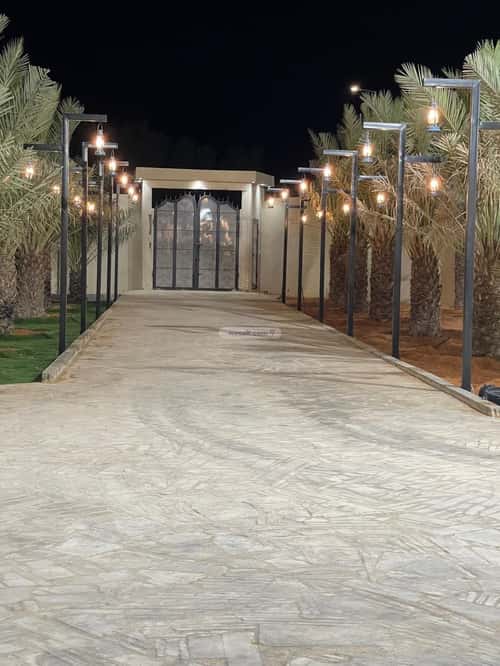 Rest House 5245.14 SQM Facing West on 15m Width Street Al-Lulua, Almuzahimih