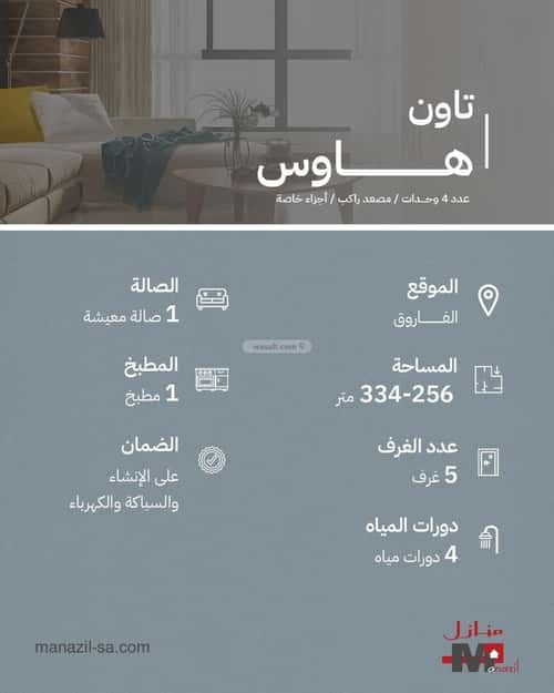 دور 142.42 متر مربع ب 4 غرف الفاروق، وسط الرياض، الرياض