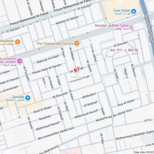 فيلا 1813 متر مربع جنوبية على شارع 12م الأندلس، شمال جدة، جدة