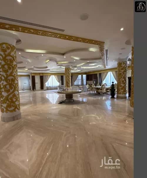 Villa 1000 SQM Facing West on 20m Width Street Al-Hamra, East Riyadh, Riyadh