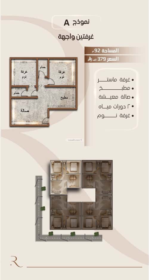 Apartment 729 SQM with 3 Bedrooms Al Faysaleyyah, North Jeddah, Jeddah