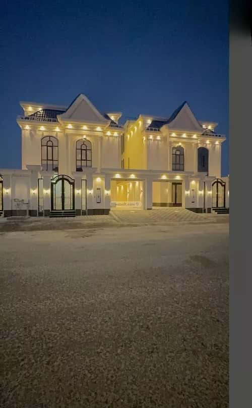 Villa 331.25 SQM Facing West on 15m Width Street Al Sawari, Khobar
