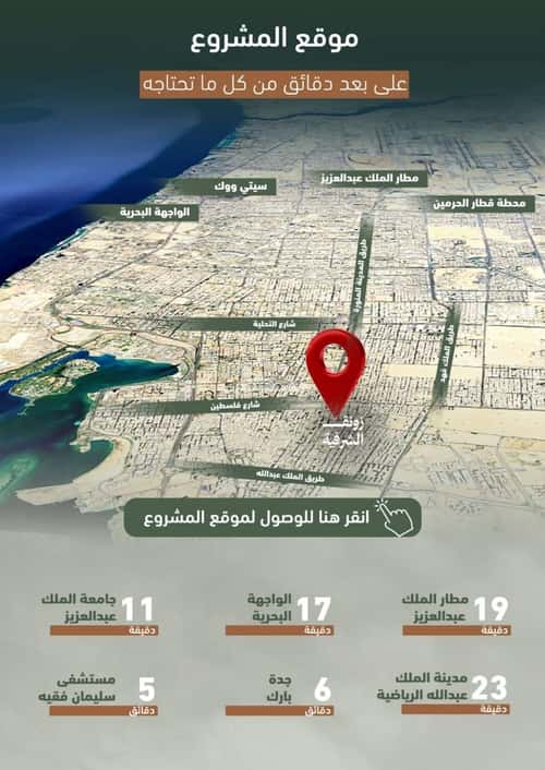 Apartment 829 SQM with 2 Bedrooms Al Sharafeyyah, South Jeddah, Jeddah