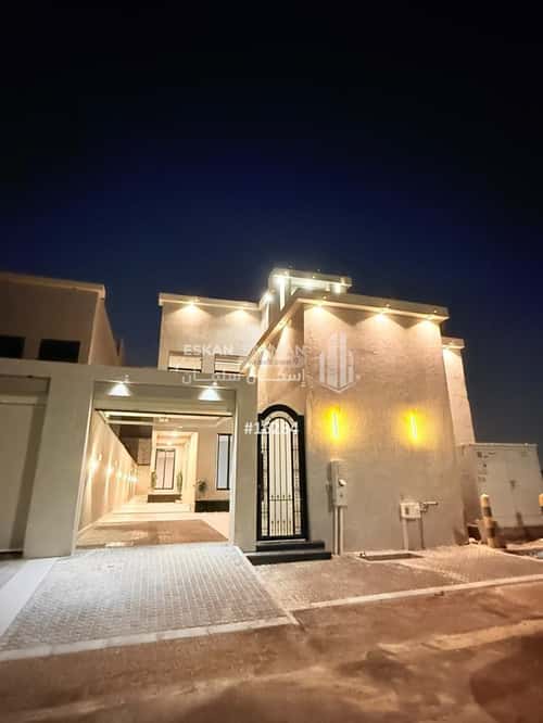 Villa 350.79 SQM Facing West on 18m Width Street Al Shooalah, Aldammam