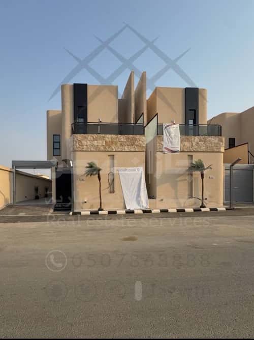 Villa 291.62 SQM Facing North on 12m Width Street Al Malak Fahd, Abu Arish - 'Abu Earish