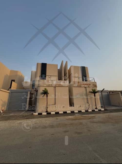 Villa 291.62 SQM Facing North on 12m Width Street Al Malak Fahd, Abu Arish - 'Abu Earish