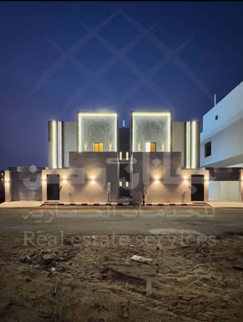 Villa 238 SQM facing South on 12m width street الروضة، أبو عريش - أبو عريش
