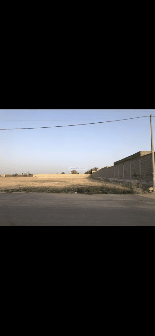 Land 5000 SQM Facing West on 20m Width Street Aleafaja, Al Kharj