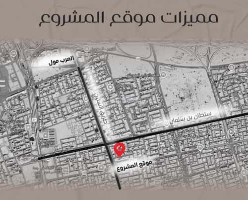 شقة 750 متر مربع ب 4 غرف النزهة، شمال جدة، جدة