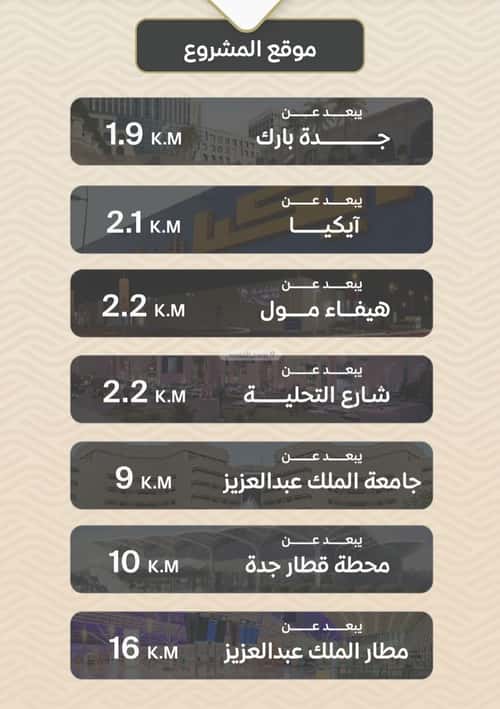 شقة 1000 متر مربع ب 3 غرف مشرفة، شمال جدة، جدة