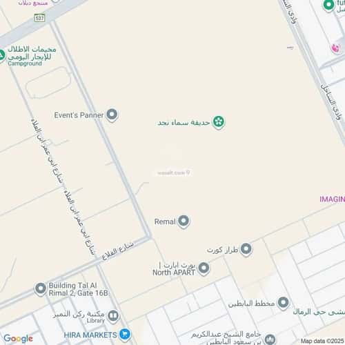 أرض 405 متر مربع شرقية على شارع 15م الرمال، شرق الرياض، الرياض