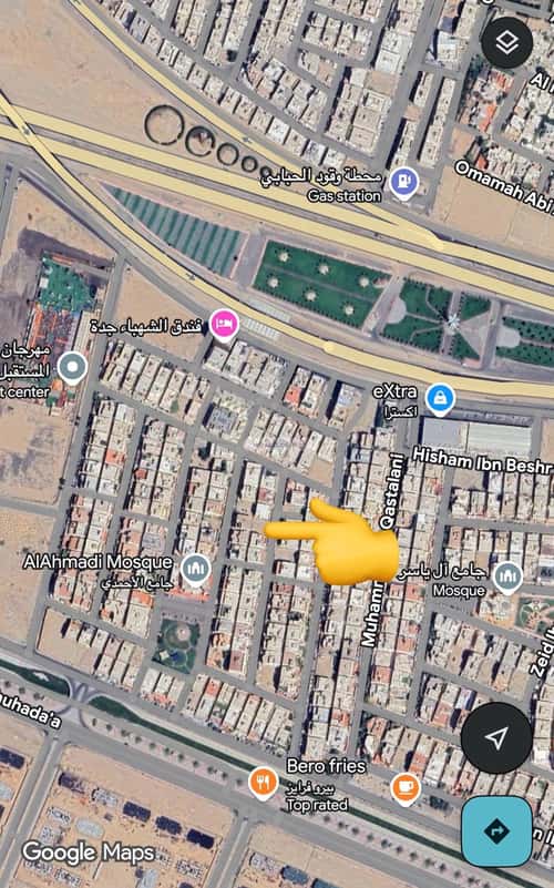 أرض 537 متر مربع شرقية على شارع 15م الأمير فواز الجنوبى، جنوب جدة، جدة