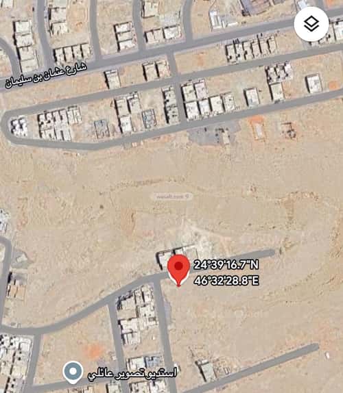 Land 450 SQM Facing North on 15m Width Street Al-Mahdiyah, West Riyadh, Riyadh