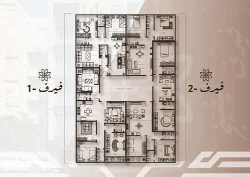 Apartment 630 SQM with 4 Bedrooms Al Nahdah, North Jeddah, Jeddah