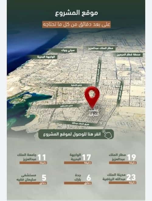 Apartment 829 SQM with 3 Bedrooms Al Sharafeyyah, South Jeddah, Jeddah