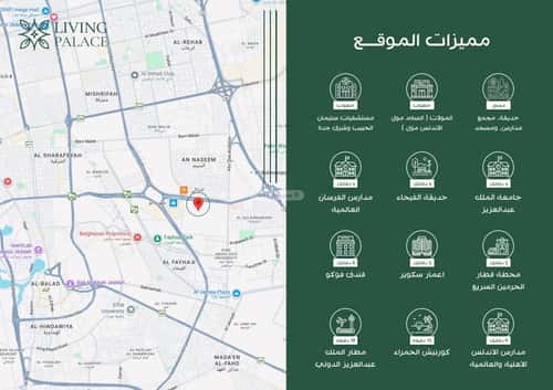 شقة 2436 متر مربع ب 4 غرف الفيحاء، جنوب جدة، جدة