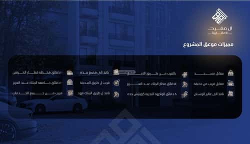 شقة 1045 متر مربع بغرفتين النزهة، شمال جدة، جدة