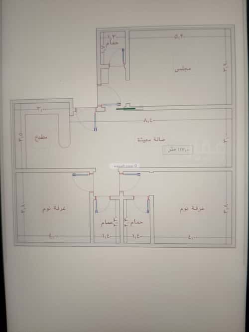 شقة ب 3 غرف الواحة، شرق جدة، جدة