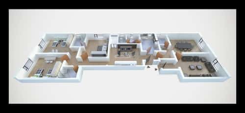 شقة ب 3 غرف الشاطئ، شمال جدة، جدة