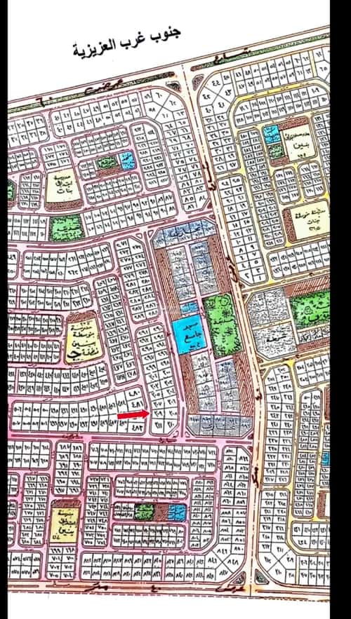 Land 600 SQM Facing South on 20m Width Street Al Lo'A Lo'A, Khobar