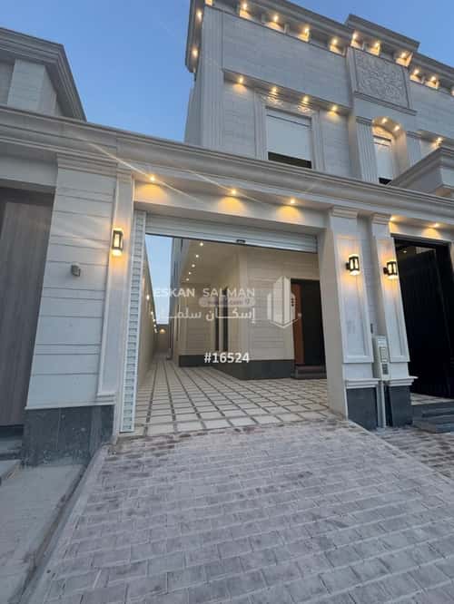Villa 375 SQM Facing East on 25m Width Street Al-Janadriyah, East Riyadh, Riyadh