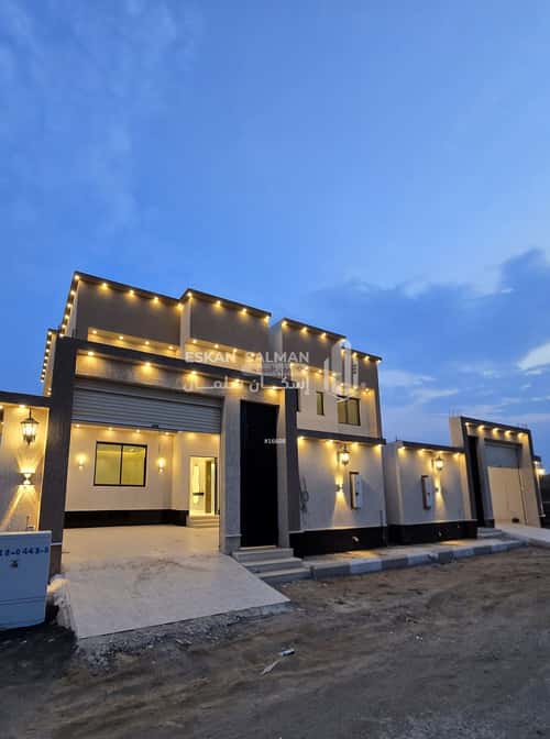 Villa 349.09 SQM Facing North on 15m Width Street Al-Murooj, Samith