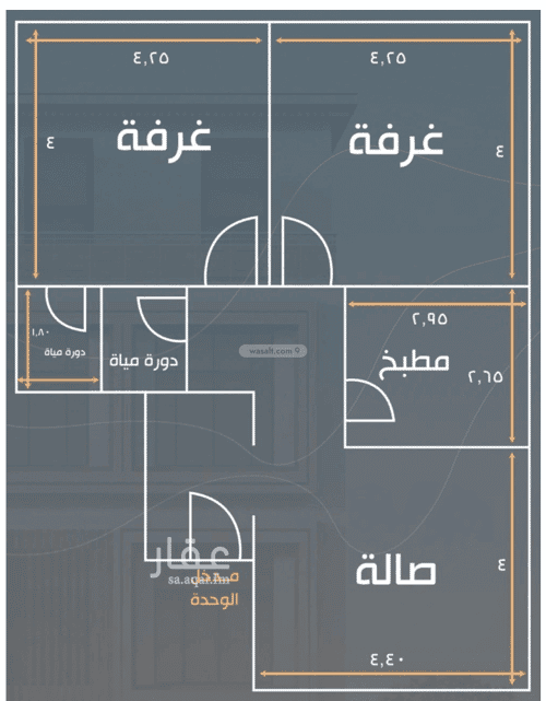شقة بغرفتين النزهة، شمال جدة، جدة