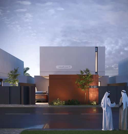 Villa 260 SQM Facing South East on 25m Width Street Al-Faruq, Central Riyadh, Riyadh