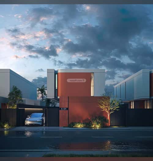 Villa 260 SQM Facing South East on 25m Width Street Al-Faruq, Central Riyadh, Riyadh
