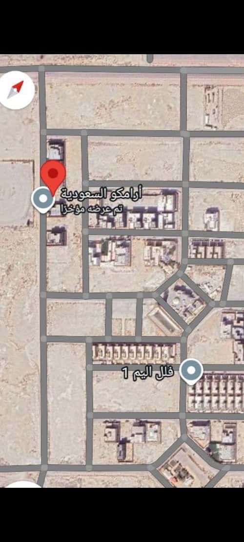 أرض 660 متر مربع غربية على شارع 20م الوسام، الظهران