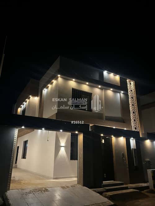Villa 302.22 SQM Facing South on 8m Width Street Al-Wasat, Ahad Almasarihah