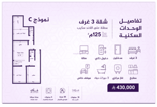 Apartment with 3 Bedrooms Al Faiha|A, South Jeddah, Jeddah