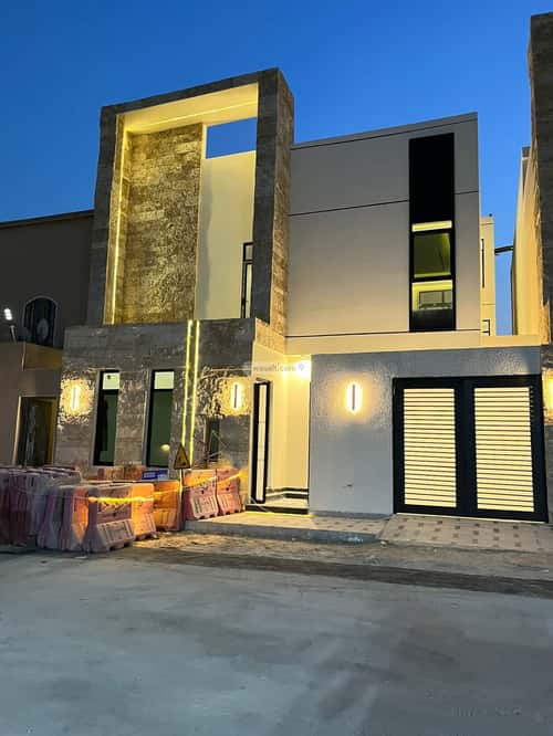 Villa 312.5 SQM Facing East on 20m Width Street Al-Mahdiyah, West Riyadh, Riyadh