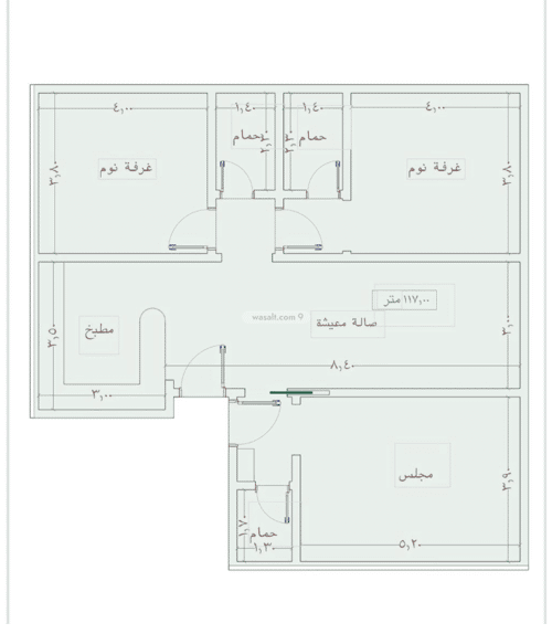Apartment with 3 Bedrooms Al Wahah, East Jeddah, Jeddah